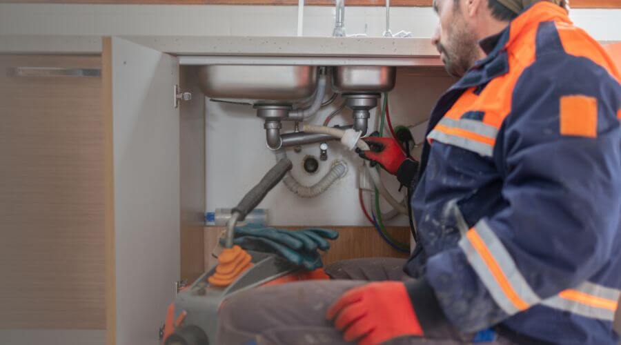 Professional slab leak plumber services in Munger, MI